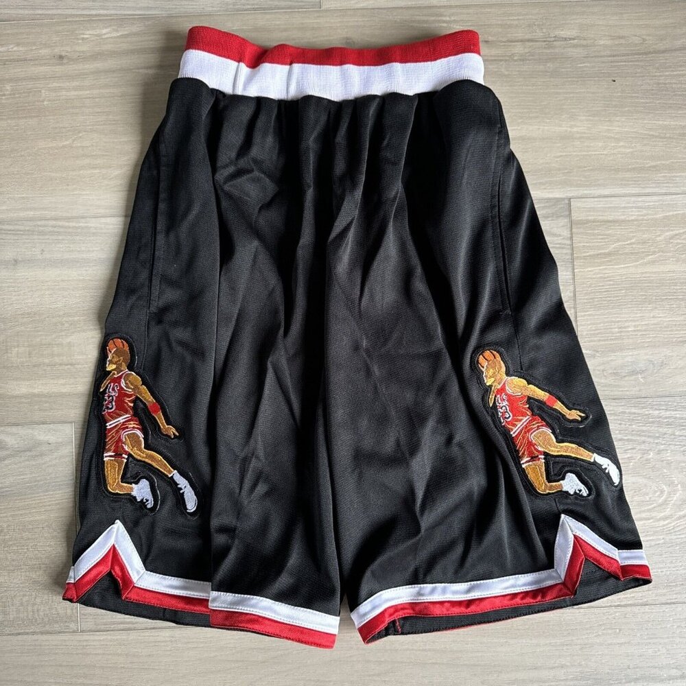 VINTAGE Mperial Sportswear #23 Michael Jordan Chicago Bulls YOUTH KIDS Shorts L